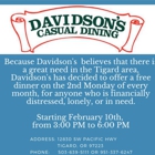 Davidson's Casual Dining