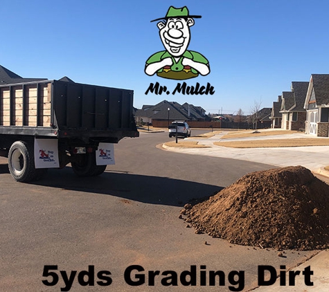 Mr. Mulch - Oklahoma City, OK. Dirt delivery near me in OKC, Moore, Norman. Topsoil, Sand, Mulch Driveway Gravel delivered in Bulk. Discount Landscape Supply.