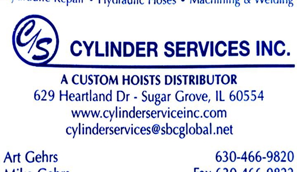 Cylinder Services, Inc. - Sugar Grove, IL