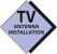 Antenna Installation T.V. Logo
