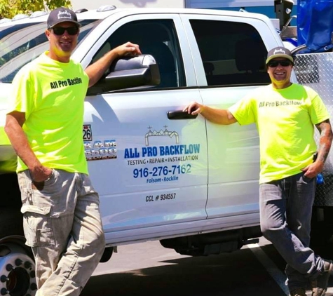 All Pro Backflow, Inc. - Rocklin, CA