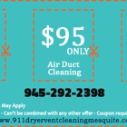 911 Dryer Vent Cleaning Mesquite TX