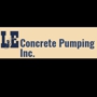 L & E Concrete Pumping Inc
