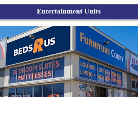 Elmer's Furniture Court and Beds R Us - Pialba, QLD. Entertainment Units