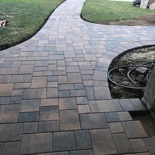 salinas landscaping - Anaheim, CA. walkway looking out from in the house