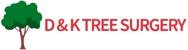 D & K Tree Surgery Logo