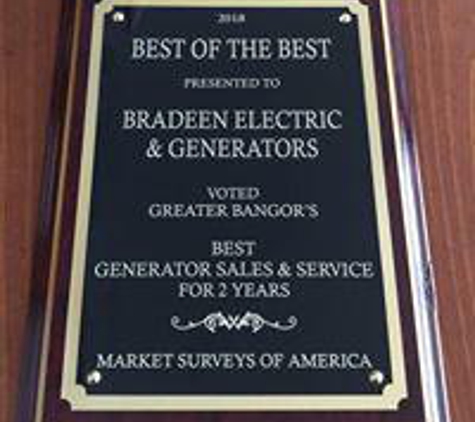 Bradeen Electric & Generators Inc - Bradley, ME