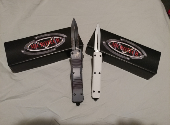 Northern Knives - Anchorage, AK. These guys have Microtech, Benchmade and tons of other high end top quality brands.