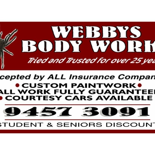 Webbys Body Works - Heidelberg West, VIC