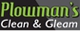Ben Plowman Window Cleaning & House Washing Logo