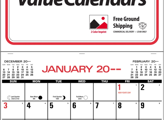 ValueCalendars.com, LLC - Gardner, MA