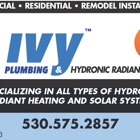 Ivy Plumbing/Hydronic Heating