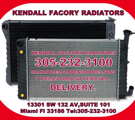 Kendall Factory Radiator - Miami, FL