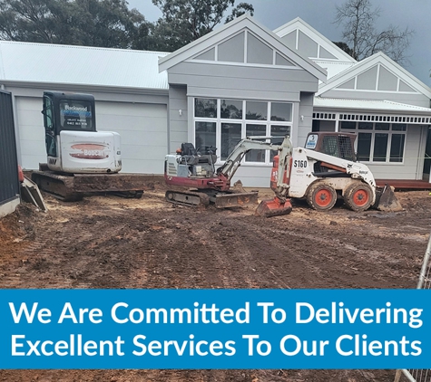 Blackwood earthmoving - Happy Valley, SA. We Are Committed To Delivering Excellent Services To Our Clients