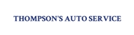 Thompson's Auto Service Logo