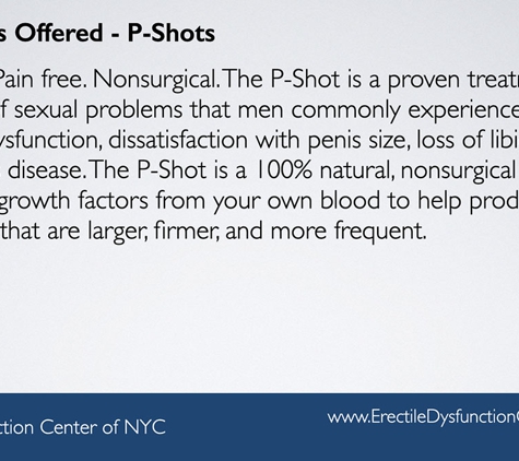 Erectile Dysfunction Center of NYC - New York, NY