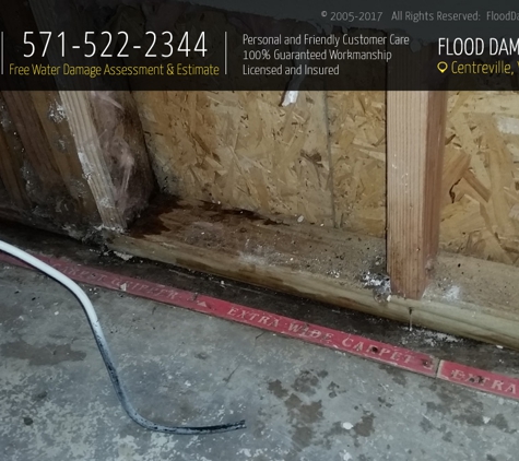 Flood Damage Pro of Centreville - Centreville, VA. Mold Remediation & Inspection