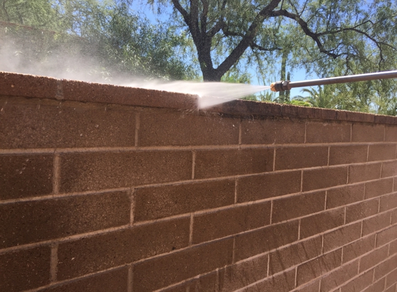 Tucson Brick cleaning. Brick Cleaning