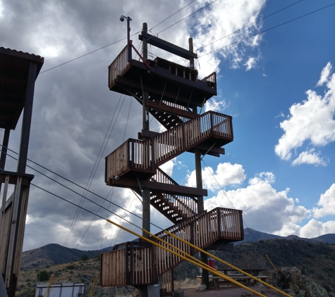 Arizona Zipline Adventures - Oracle, AZ. A monster of a finale....