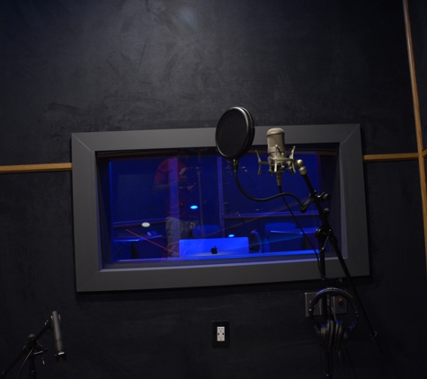 Maximus Music Records recording studio - Charlotte, NC. Studio B vocal booth