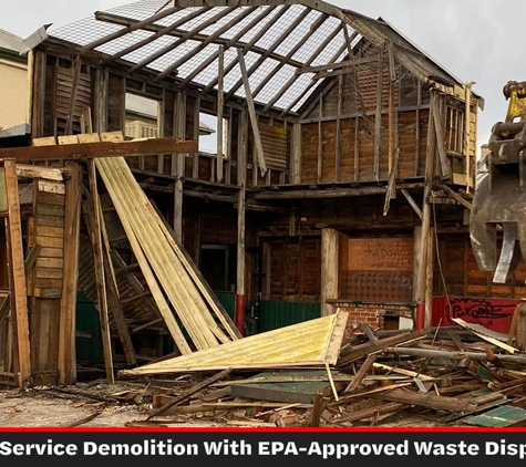Sale Asbestos Services & Demolition. Full-Service Demolition With EPA-Approved Waste Disposal