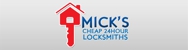 Mick's Cheap 24 Hour Locksmiths Logo