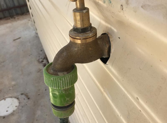Broken Hill Plumbing Services - Broken Hill, NSW. Garden tap cannot be fully turned on because it has not been properly installed