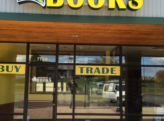 Walls of Books - West Chester, OH. Great selection of new & used books.