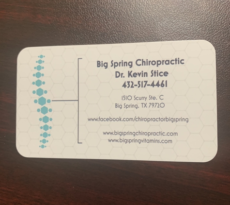 Big Spring Chiropractic, PLLC - Big Spring, TX