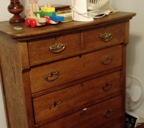 Anthill Antiques Etc - Richmond, VA. Vintage tiger oak dressers mkpaw1@gmail.com $200