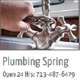 Plumbing Repair & Installation Services Spring