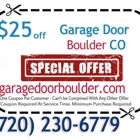 Garage Door Boulder