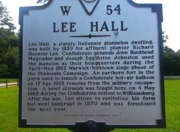 Lee Hall Mansion - Newport News, VA