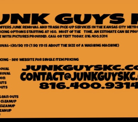 Junk Guys KC - Pleasant Hill, MO