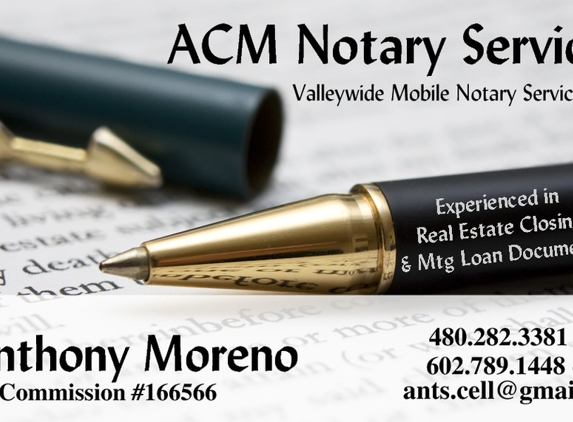 ACM Notary Services - Phoenix, AZ