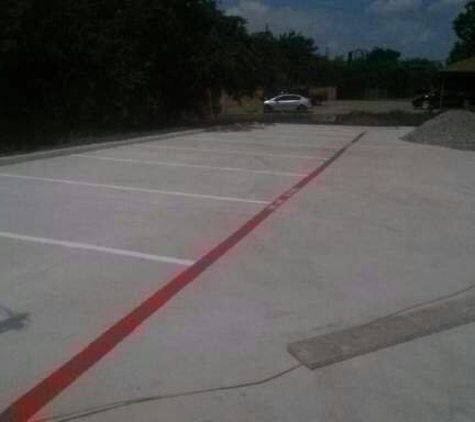 visible parking striping - Fort Worth, TX