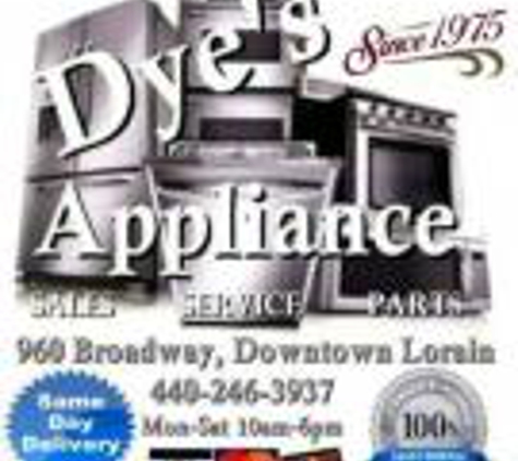 Dye's Appliance - Lorain, OH