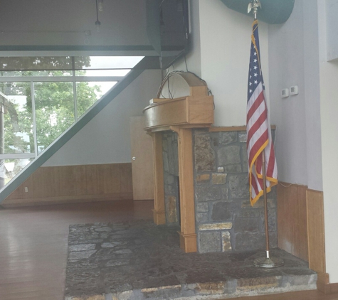 Keystone State Park - Mannford, OK. Inside the Community Building.