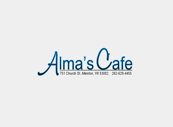 Alma's Cafe - Allenton, WI