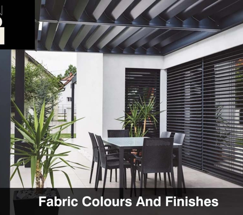 Ocean Road Shutters and Shade - Portarlington, VIC. Fabric Colours And Finishes
