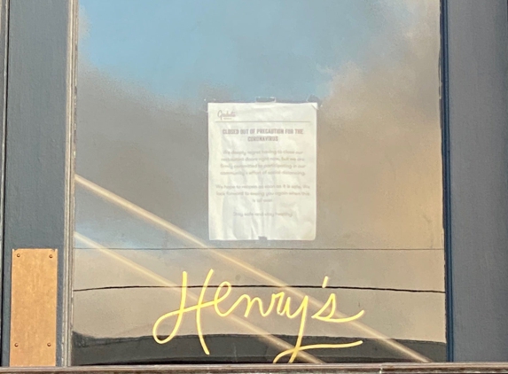 Henry's Bar & Restaurant - Berkeley, CA