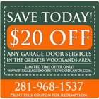 Fix Garage Door The Woodlands Texas