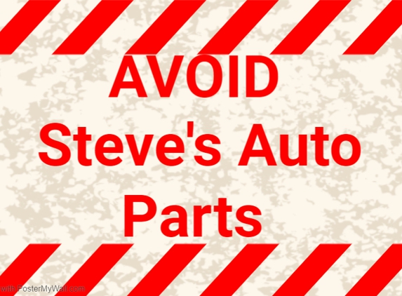 Steve's Auto Parts - Oak Hill, WV. Avoid Steve's Auto parts and machine shop.  Review.