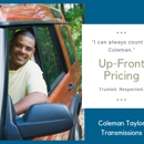 Coleman  Taylor Transmissions - Automobile Parts & Supplies