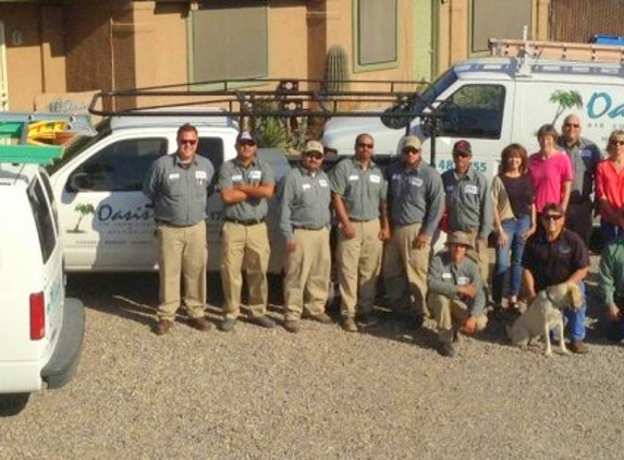 Oasis Air Conditioning & Heating Inc. - Green Valley, AZ. The Oasis Team - Ready to Serve You!