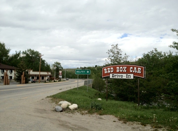 Red Box Car - Red Lodge, MT