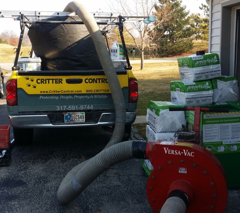 Critter Control Of Hamilton County Dinkerton LLC - Carmel, IN. Attic cleanout