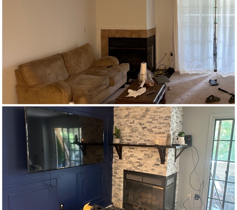 URCPRO - Suffern, NY. fire place update