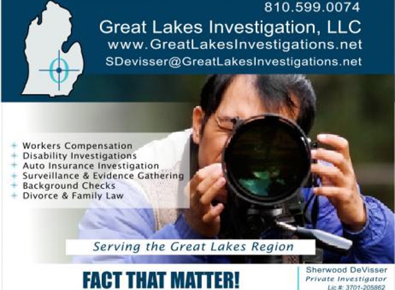 Great Lakes Investigation - Hamburg, MI