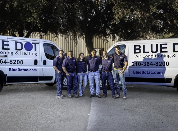 Blue Dot Air Conditioning and Heating - San Antonio, TX. The Blue Dot Team